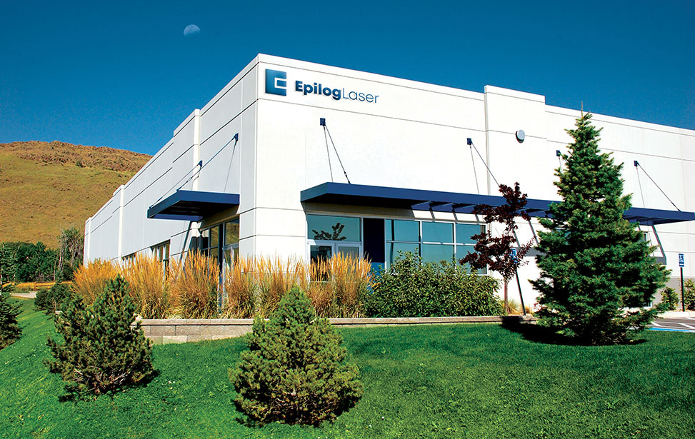 Epilog Laser headquarters building in Golden Colorado, USA