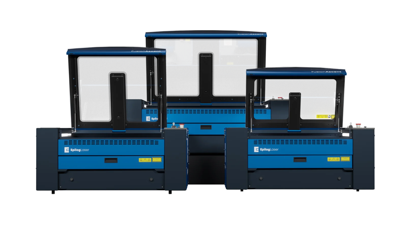 Epilog Fusion Ascent 12, 24, and 36 laser engravers